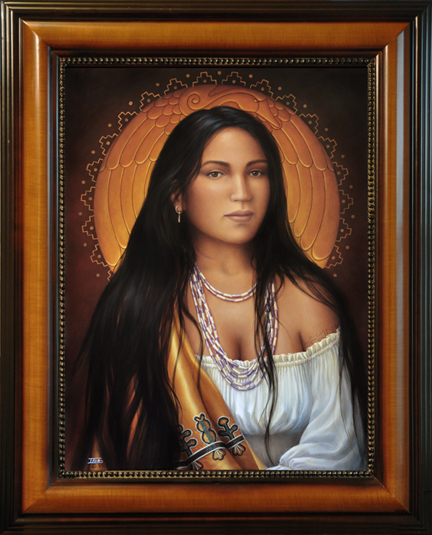 Beloved Woman Of The Cherokee - Nanyehi By Sharon Irla