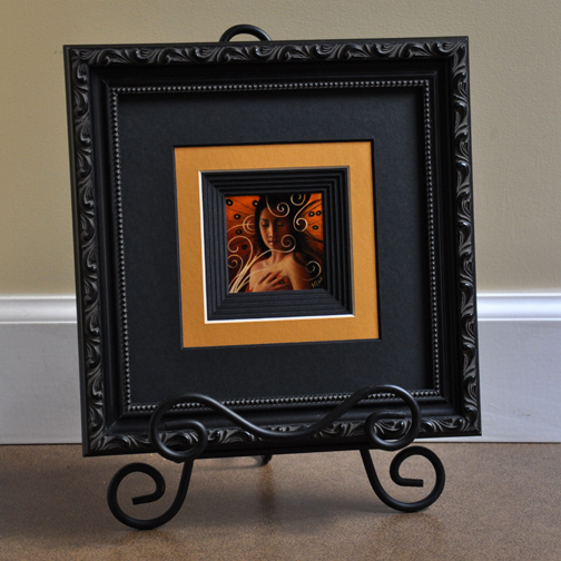 Dream Of Beauty By Sharon Irla Framed and Matted